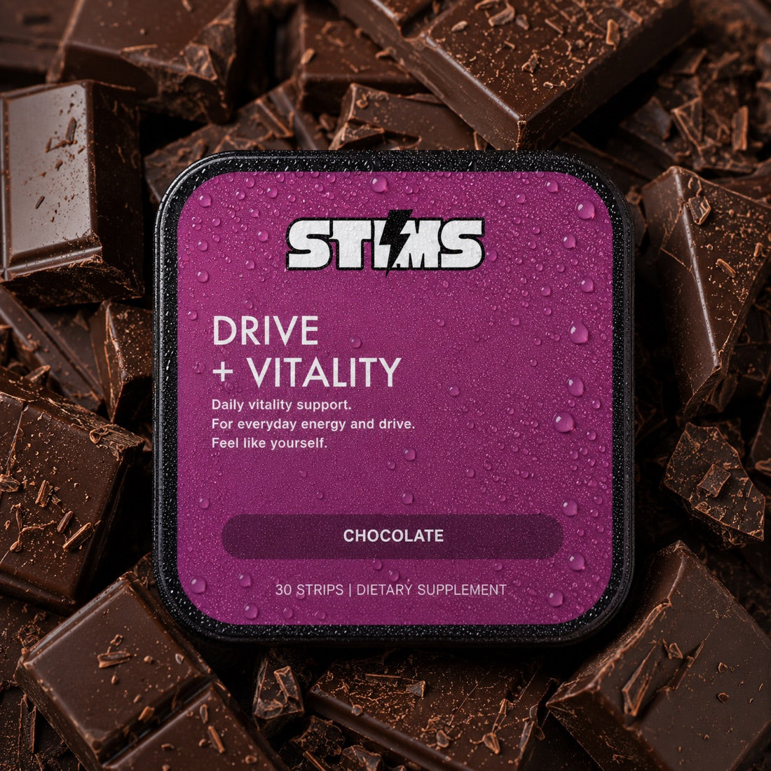 STIMS Drive + Vitality tin
